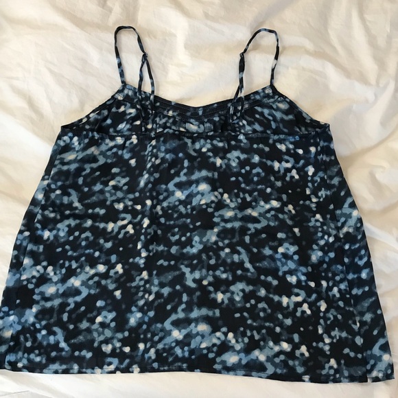 Blue Tank/Camisole With Sparkly Trim - Picture 7 of 7